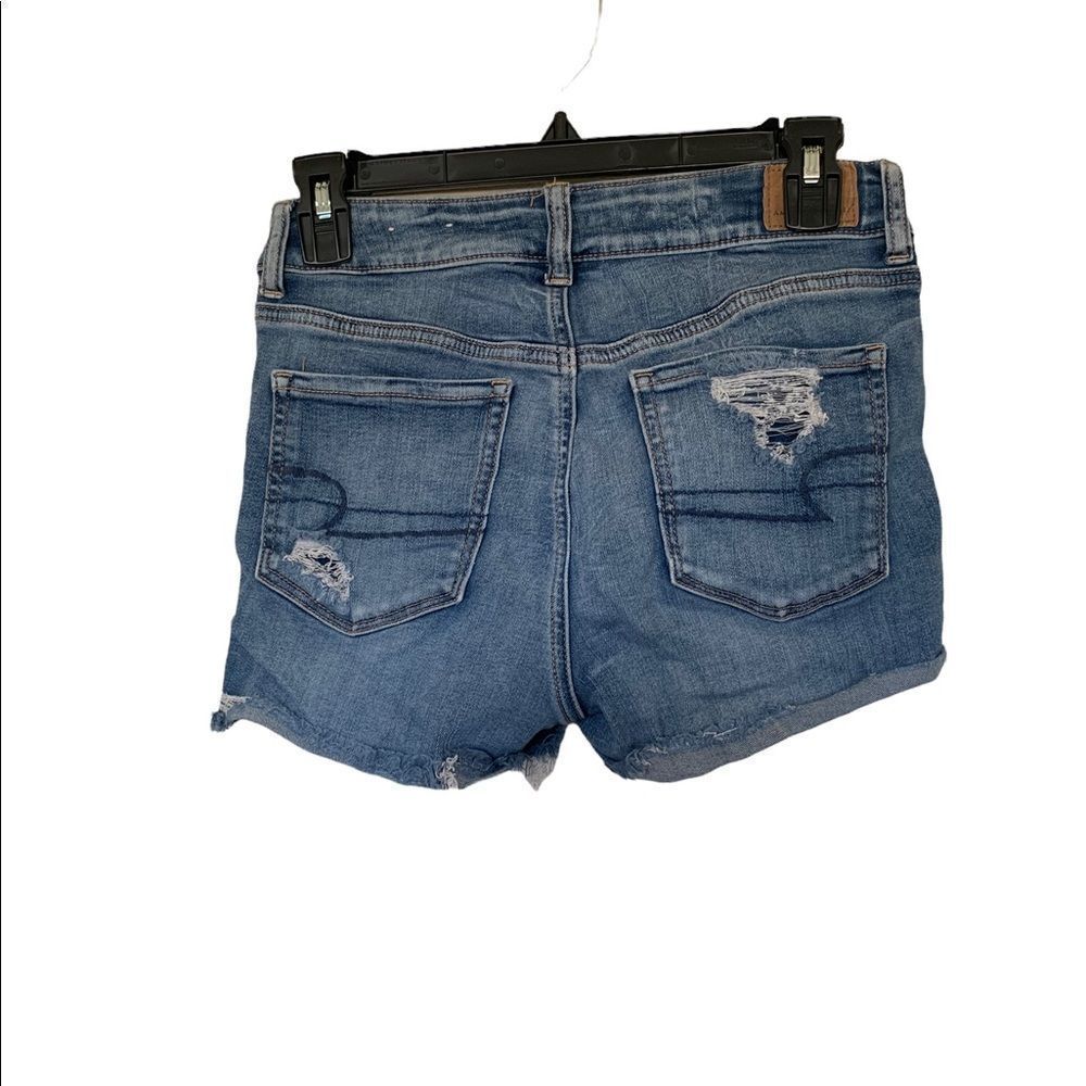 AMERICAN EAGLE RIPPED NEXT LEVEL STRETCH SHORTS
